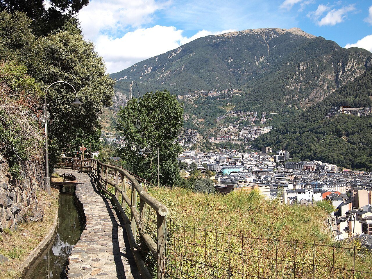 Andorra la Vella in Andorra