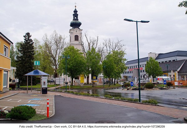 water tower in wiener neustadt, austria