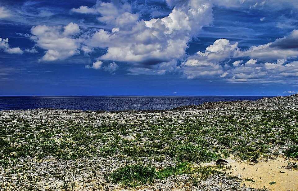 Coastline north of Glass Window, Eleuthera