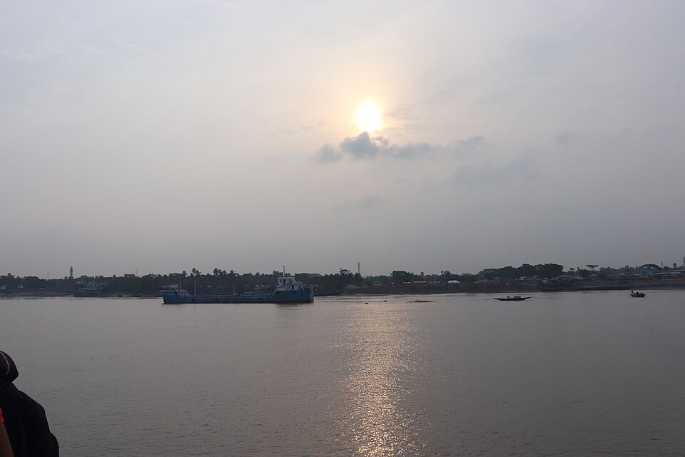 Rupsha riverfront in Khulna