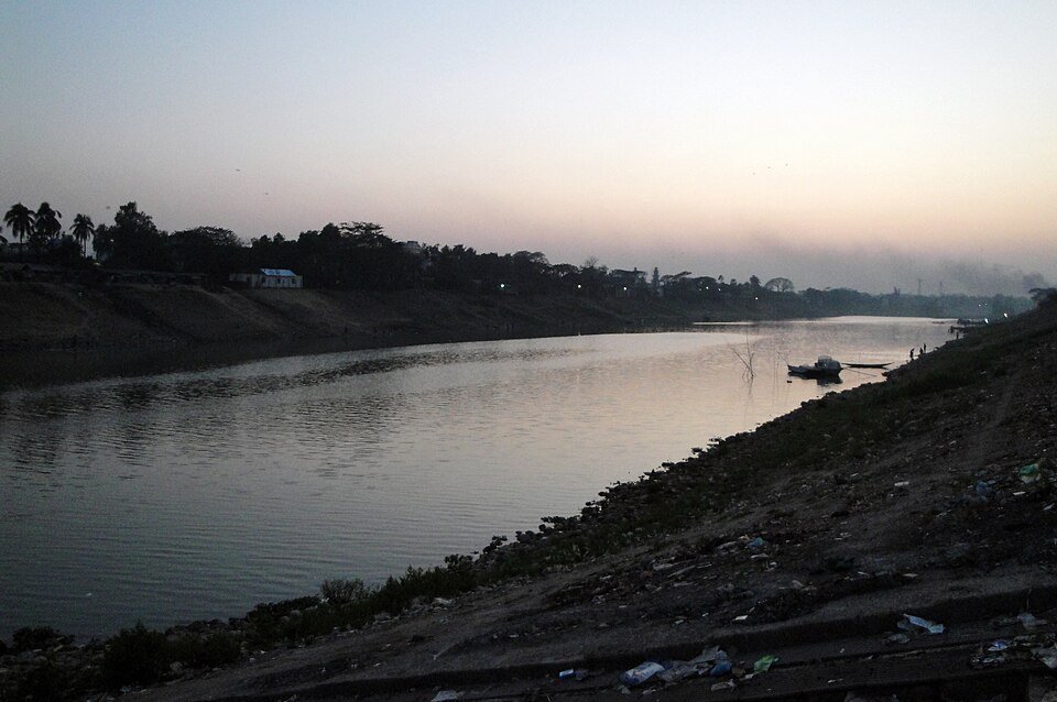 Surma River in Sylhet