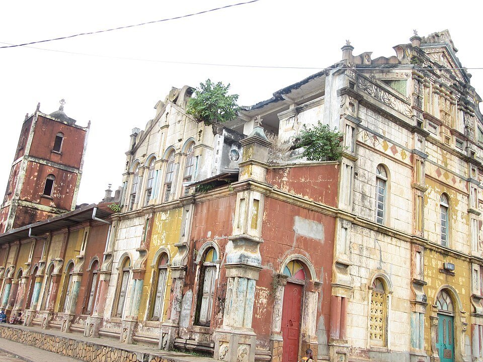 The historic Great Mosque of Porto-Novo