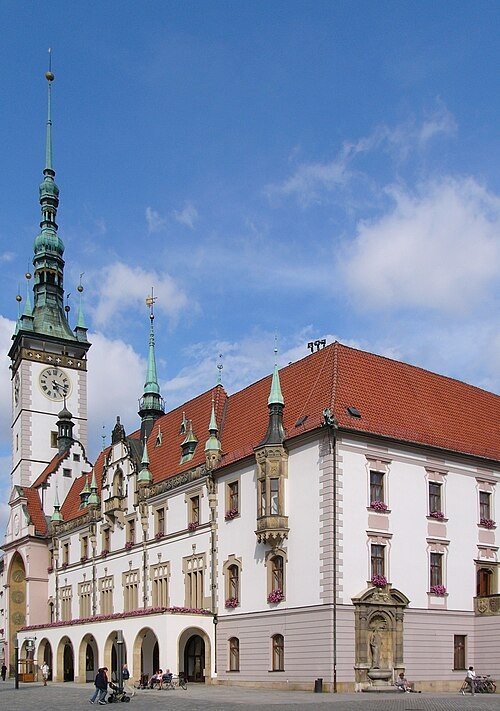 Olomouc historic city view