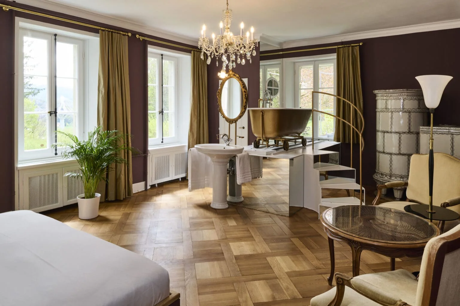 La Belle Étoile room at Auberge aux 4 Vents