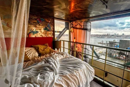 A suite inside Faralda Crane Hotel