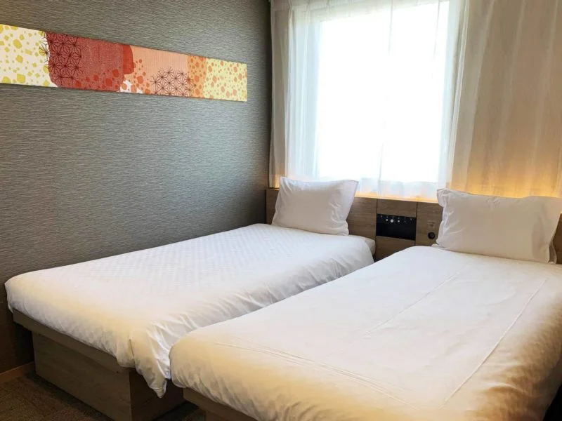 Guest room at Henn na Hotel Tokyo Nishikasai