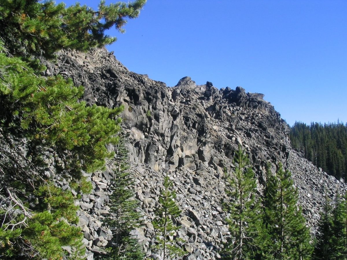 Devil's Garden, and other huge mountains of lava rock line portions of the Cascade Lakes Scenic Byway.