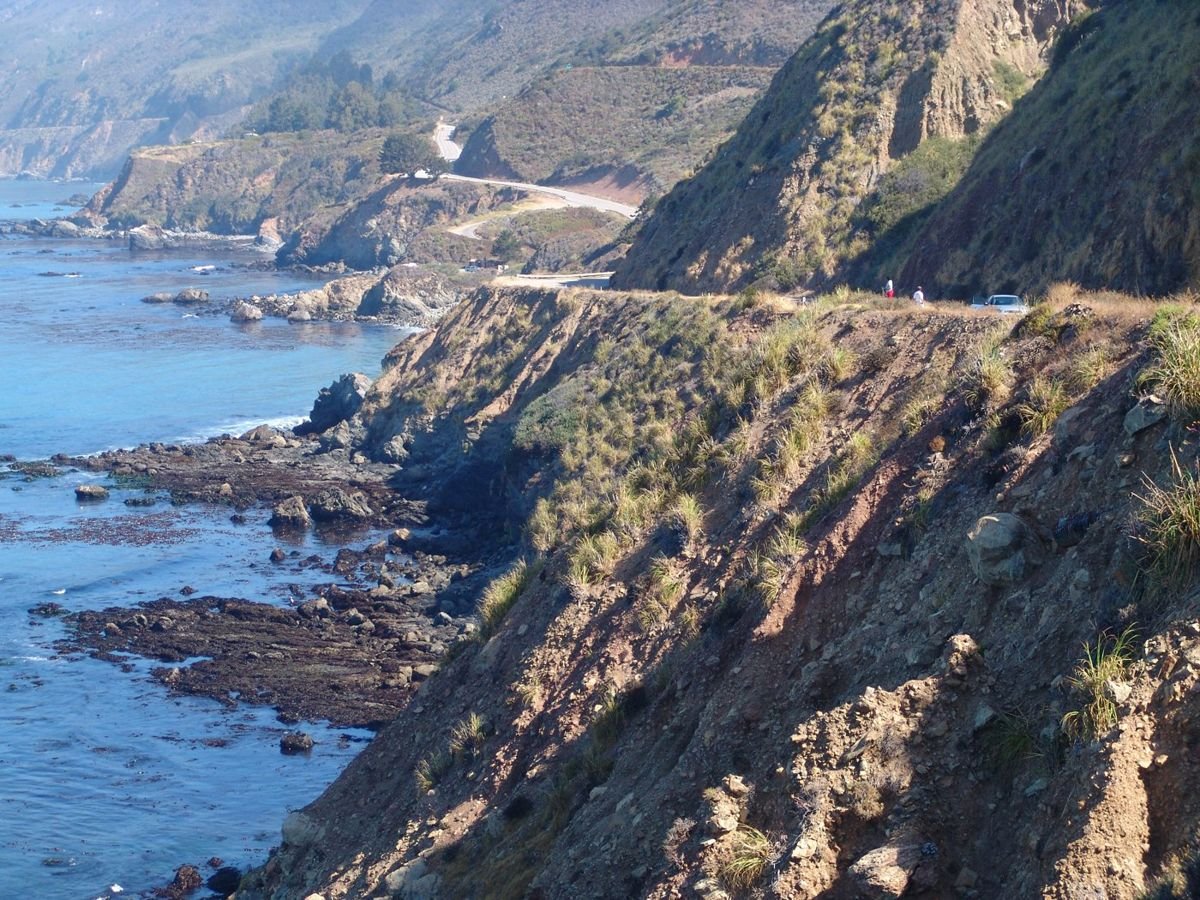 Every bend of the San Luis Obispo Highway is full of absurdly beautiful plunging cliffs and deep blue ocean views.