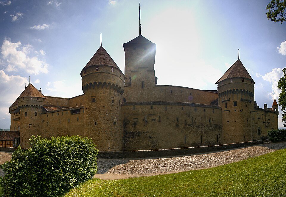 Chillon, a castle on the lake